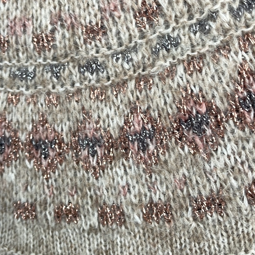 FatFace Fair Isle Metallic Erica Jumper - Picture 6 of 9
